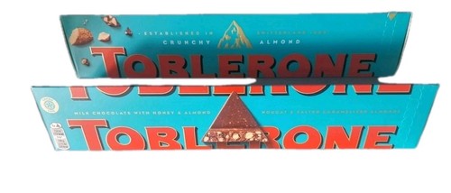 Toblerone crunchy almonds - toblerone, milk