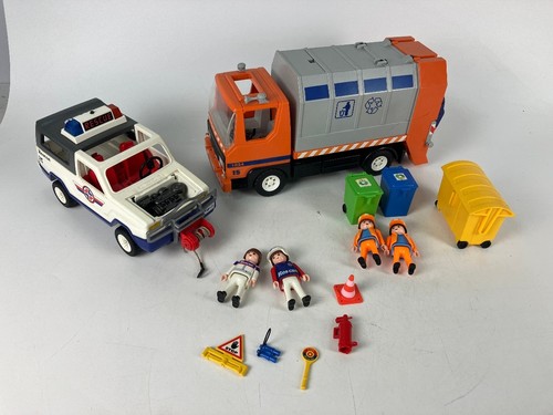 Lot playmobil recycling - lot,