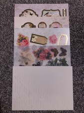 Vintage Velum And Toppers For Card Making And Scrapbooking