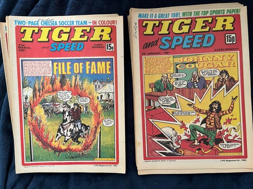 Tiger comics 1981 - comics, x