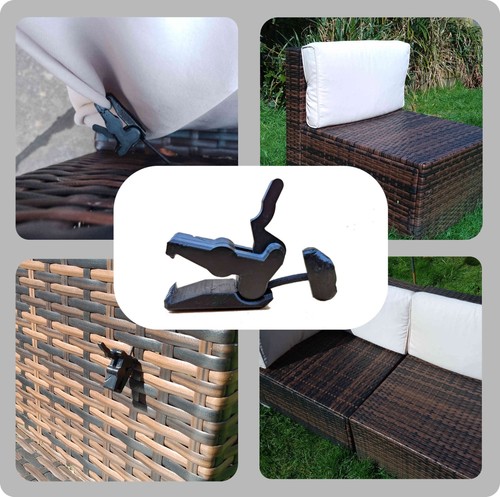Cushion pillow securing clip - securing,