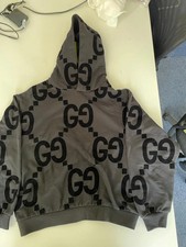Gucci GG Flocked Print Cotton