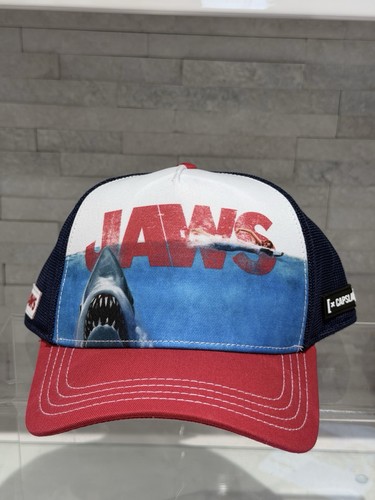 Capslab jaws snapback trucker - jaws,