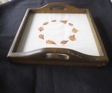 Original Vintage Wooden Tray