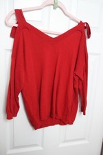 Mint Velvet Red Cold Shoulder