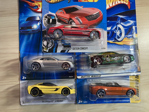 Hot wheels bundle - 5, modern