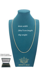 Mens 9ct Gold XP 4mm Diamond