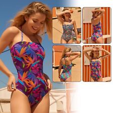 Kiniki Women's Tan Through Tube Swimsuit - Super Quick Drying, Ultra Lightweight