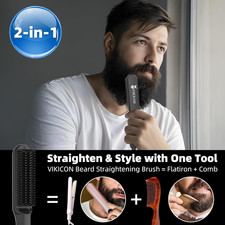 VIKICON Beard Straightener