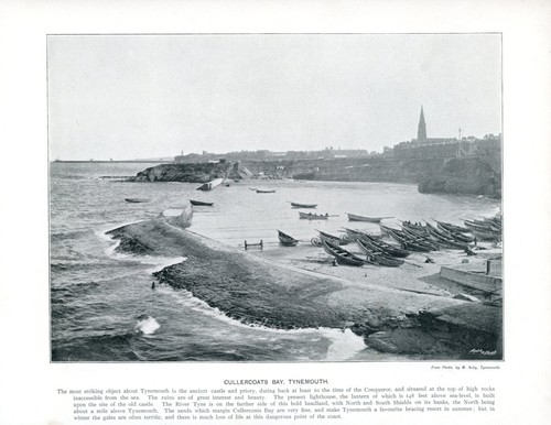 Cullercoats bay tynemouth - bay,, tynemouth.