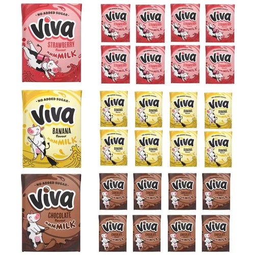 Viva flavoured milk cartons - flavoured,