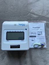 Eagletime Nt-75 Staff Clocking Time Recorder Brand New With Key