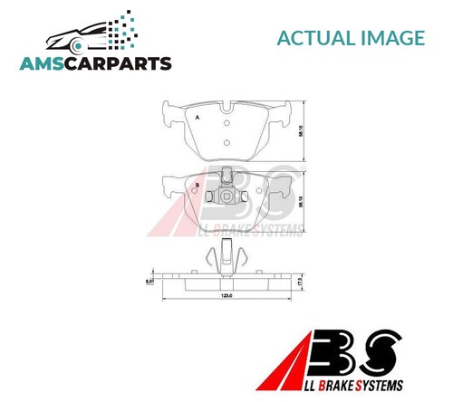 Brake pads set - braking, pad
