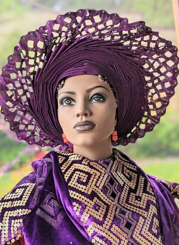 Alagi purple african - african, head