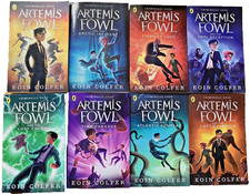 8 Book Set Of Artemis Fowl by Eoin Colfer Xmas Gift Bundle Paperback