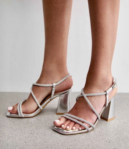 New look wide fit silver - look,