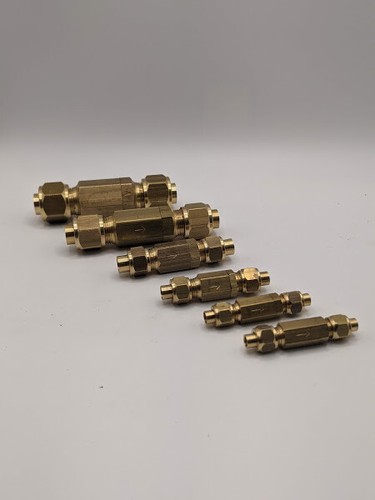 Inline water check - inline, for