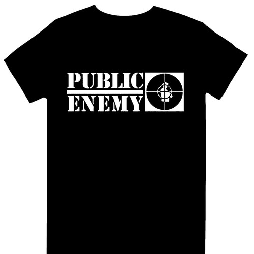 Public enemy crosshairs logo - public,
