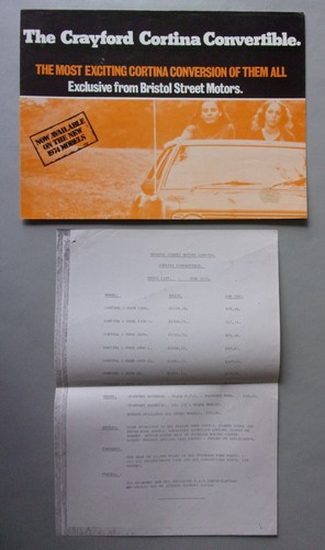 Crayford ford cortina mk3 - ford,