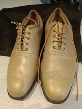 Superb Stand Out Full Grain Leather Footjoy ICON Golf Shoes Size UK 11 EU 46