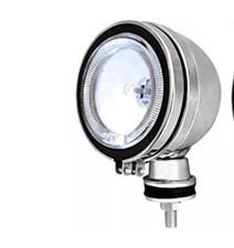 1 x 4" WHITE Chrome Halogen Car Spotlights Fog Spot Lights Foglights