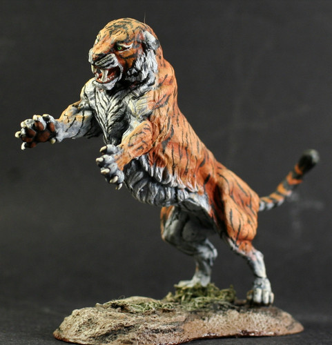 Tiger prehistoric period 54mm - tiger,,