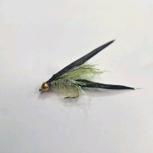 Black cats whisker goldhead - black,