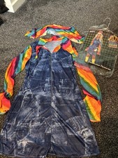 Smiffys Disco Fever Groovier Dancer Fancy Dress  3 Piece Size Ladies 12-14