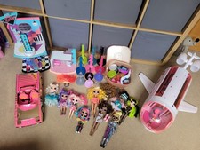 LOL aeroplane/car/playset and doll Bundle 