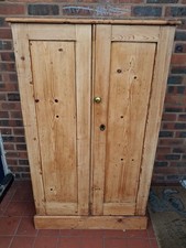 Antique Solid Pine Cupboard