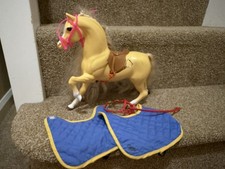 Palomino Horse - Barbie Horse Trailer - Vintage Sindy Saddle Rugs