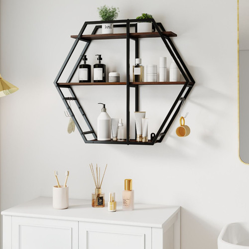 Industrial hexagon shelves - industrial, for