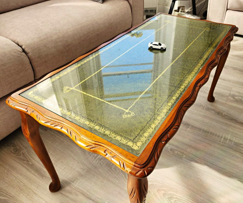 Rectangular medium wood - wood, coffee