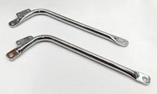 BSA Goldstar Rear Mudguard Stays Chrome Pair 42-6834 42-6836 DB32 DBD34 1954-63