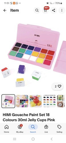 Himi gouache paint set - gouache,