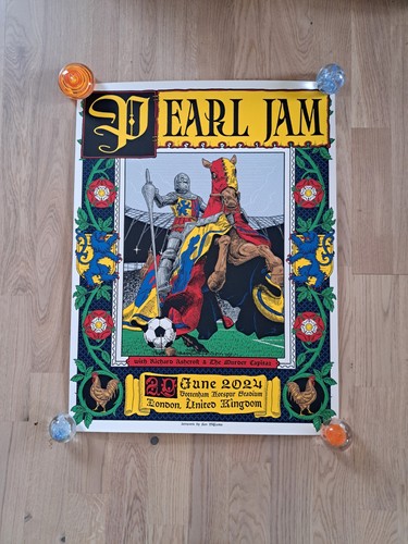 Pearl jam poster - pearl, london