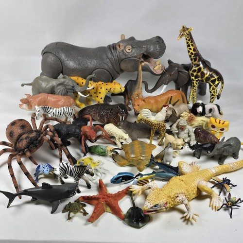 Large bundle animal toys - animal,