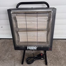 Birchwood Rhino Jnr 2.8kW Fanless Ceramic Electric Heater 240V Workshop B