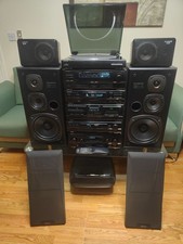 Complete Kenwood A-97 Stereo Stack HiFi System with Speaker System & Remote
