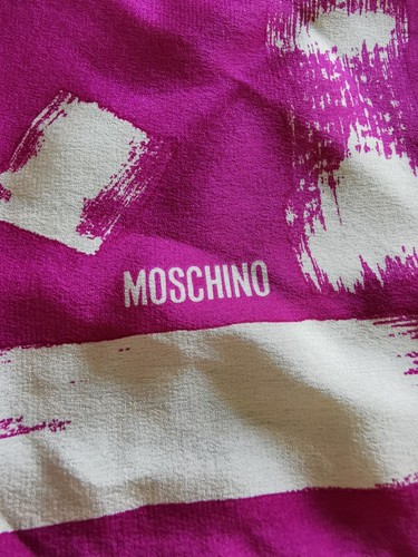 Moschino silk scarf 20x20cm - scarf,