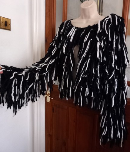 Vtg look shaggy knit - look,