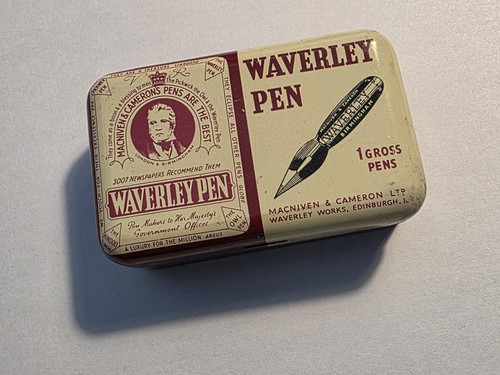 Waverley pen nib tin - tin, by