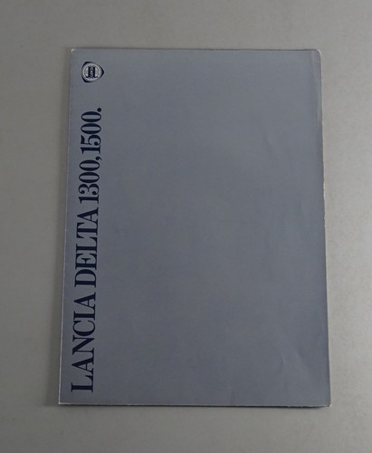 Brochure lancia delta 1300 - brochure,