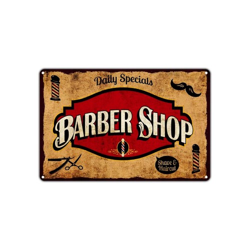 Barber shop daily specials - shop,