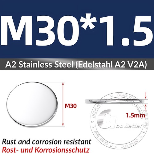 Stainless steel brushed - a2,