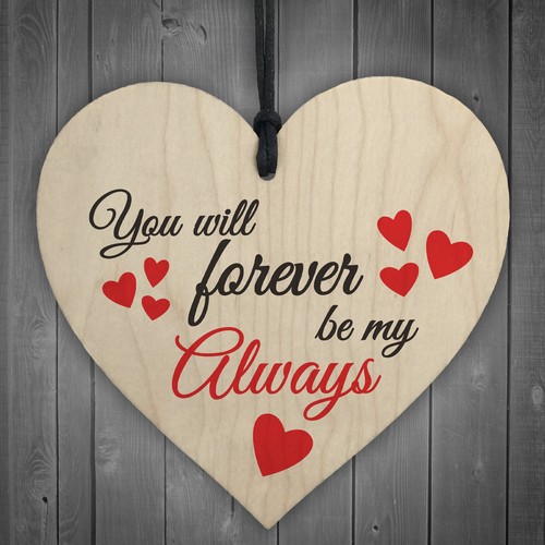 You will forever always - will, my