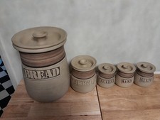 Stoneware Bread Bin with