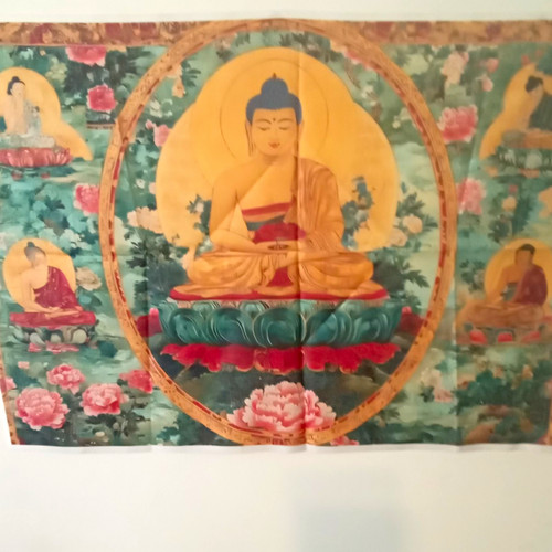 Buddhist buddha wall - buddhist, hanging