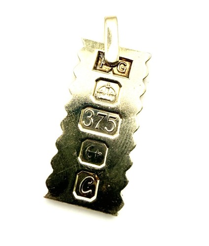 9ct gold ingot - ingot, heavy