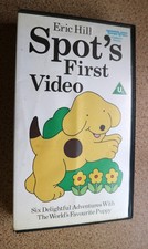 Eric Hill Spot's First Video PAL VHS Tempo MSD Video Cat No. V9150